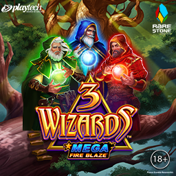  Mega Fire Blaze: 3 Wizards